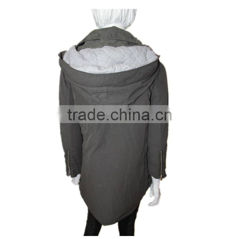 2014 2015 new design women fox fur parka coat