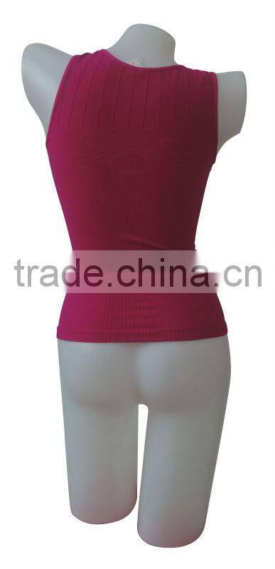 Seamless women's sports tanktop sexy tanktop