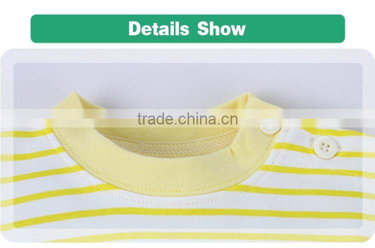 100% cotton kid leisure wear wholesale good quality breathable baby clothing set