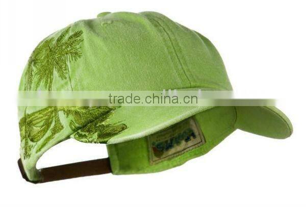 Embroidery woven lable folding baseball cap designer