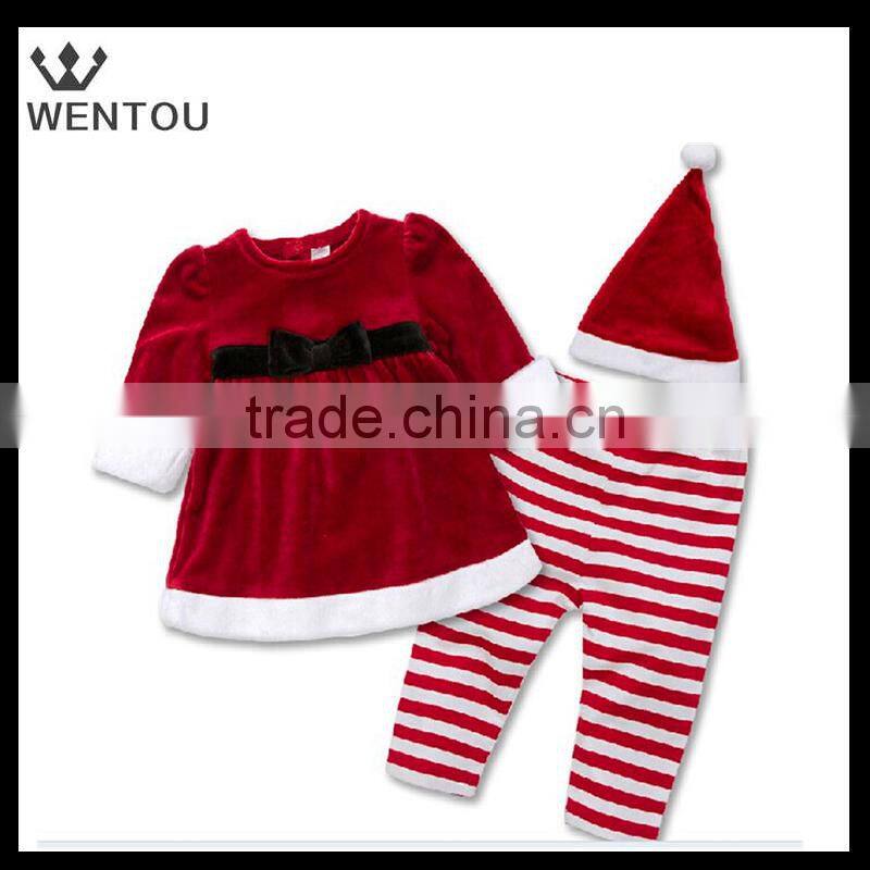 Wholesale chevron Christmas pants set