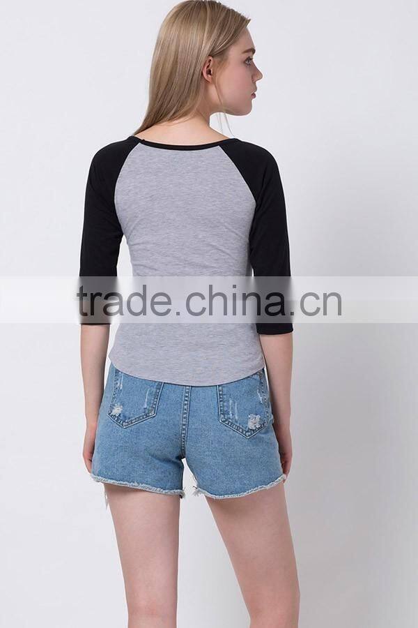 2016 Latest Fashion 100% Polyester Casual Gym Fit Half Sleeve Round Neck T Shirts