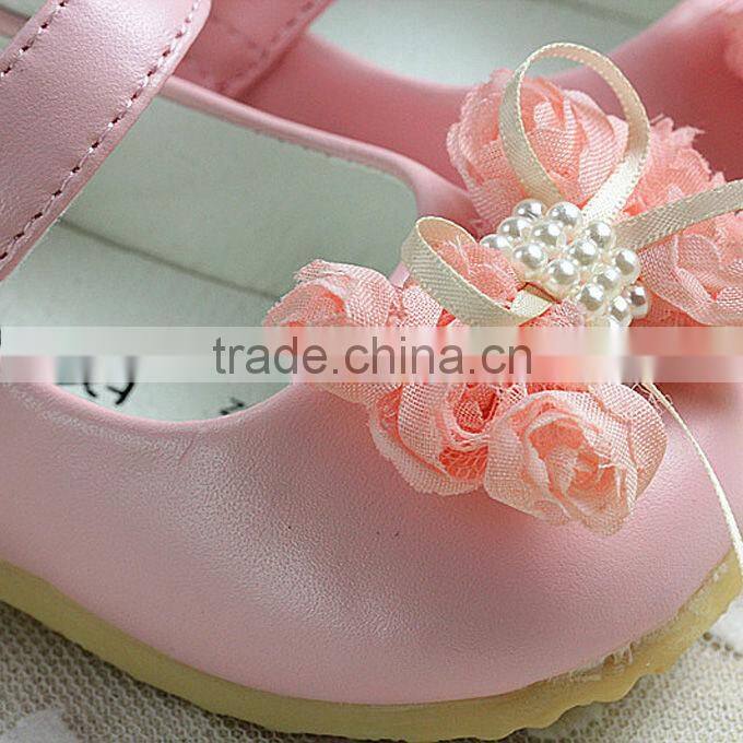 2016 Fall Baby Girl Shoes Wild Infant Shoes Bow Lace Sweet Kids First Walker Shoes For Children Wear Free Shipping KS40818-4
