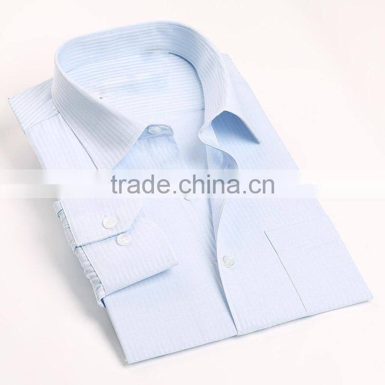 cotton polyester blend fancy dress shirts for men