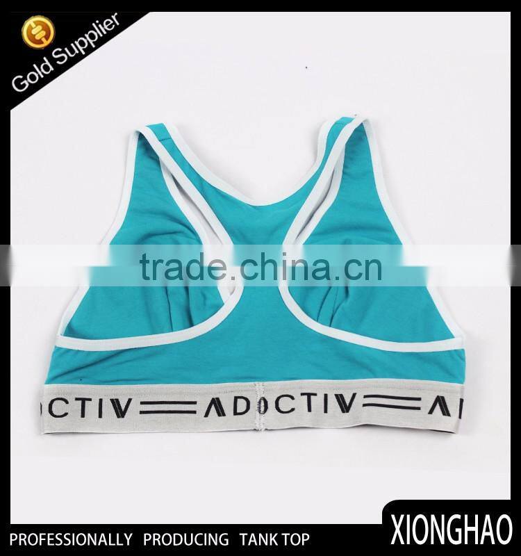Hottest selling Europe size Nice-looking cotton bralette crop top