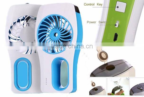 Usb Rechargeable Humidifier Water Spray Beauty Replenishment Fan