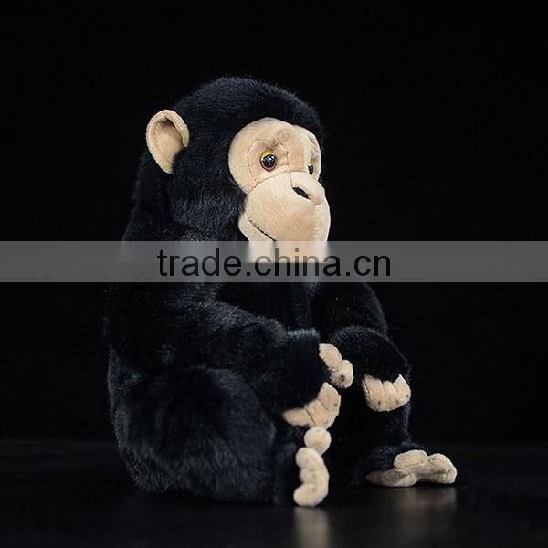 Make your own plush toy Wholesale custom chimpanzee plush wild animal plush gorilla toy