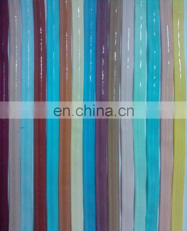 Black Silicone satin lingerie bra strap stretch sewing elastic 1/2" wide