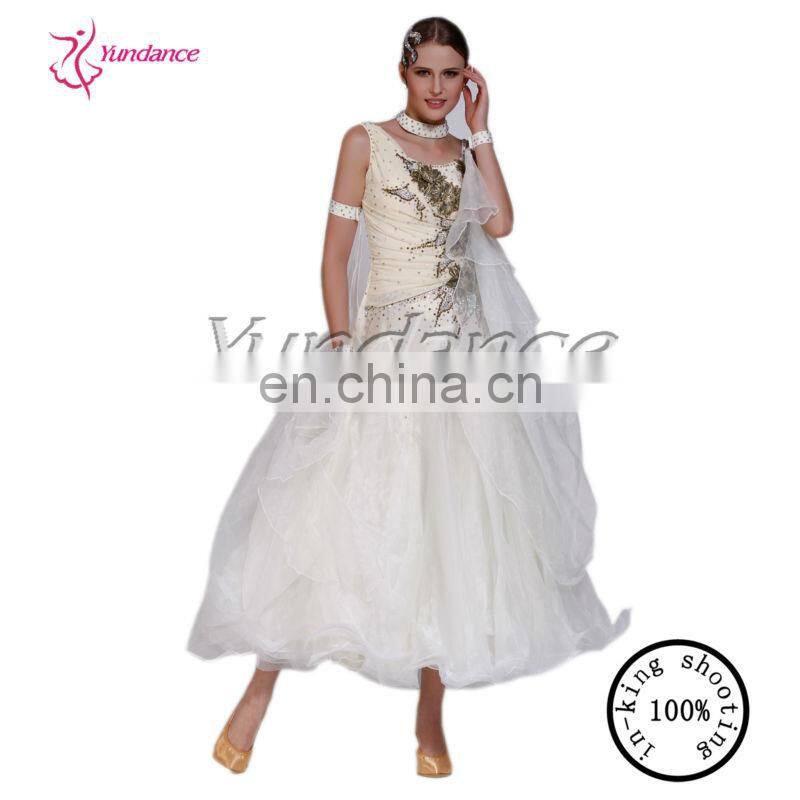 B-13188 White Dance dress waltz