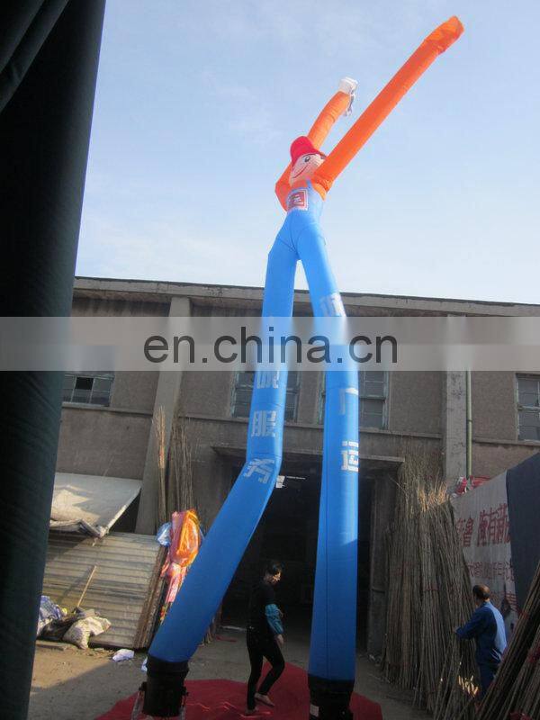 double leg giant dancing inflatable advertising air man on sale