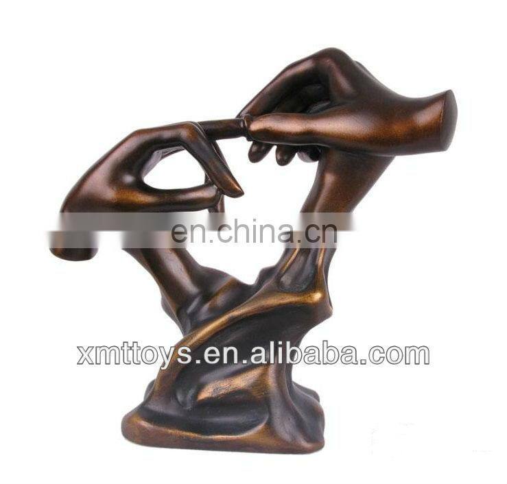 pretty tiger animal sculpture as gift and decoration