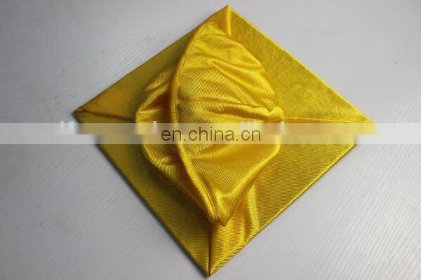 Kindergarten Gold Color Graduation Cap - Shiny Polyester