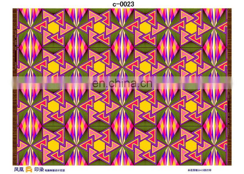 2016 newest design cotton JAVA wax print fabric african clothes