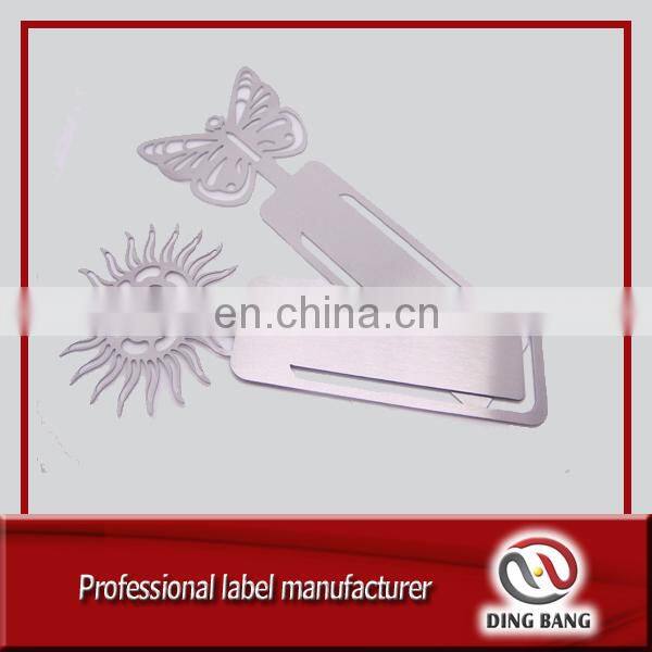 DB silver plated bookmark