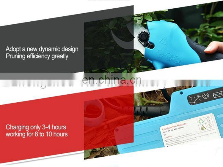 battery powered pruning shears / grape scissors pruning shears /electric shearing machine