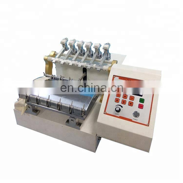 Textile rub dyeing fastness tester washing color fastness testing machine electric friction dyeing fastness testing machine