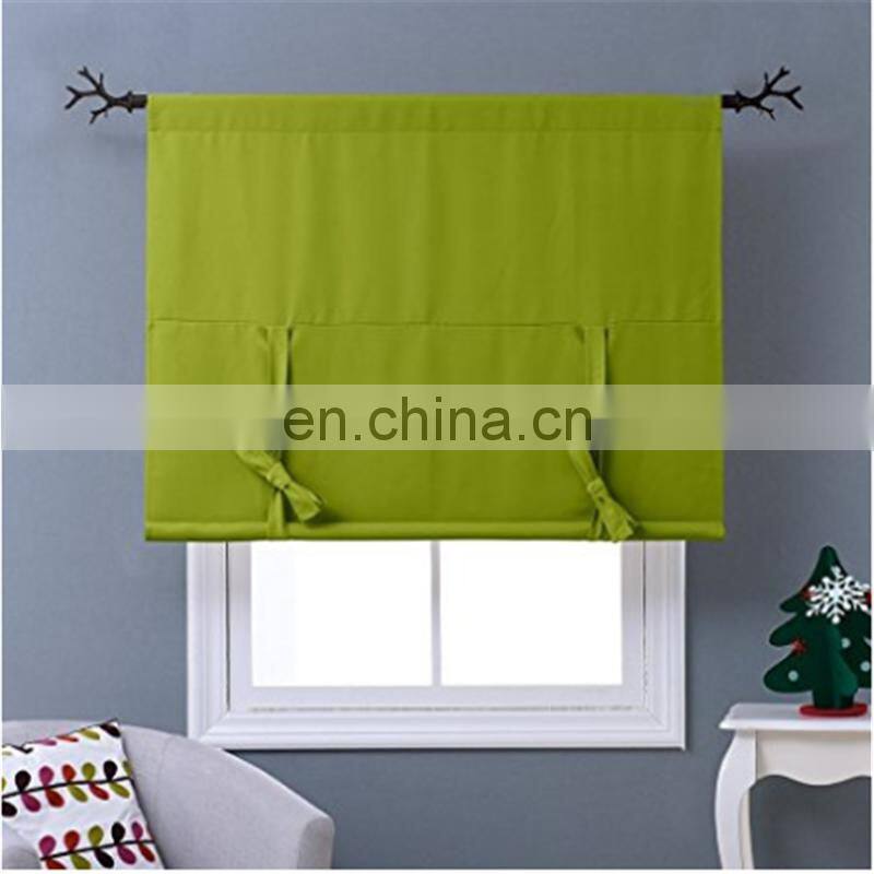 Blackout Kitchen Curtain Tie Up Blackout Curtain for Kitchen For Kids Room