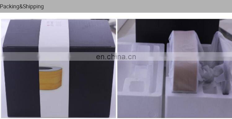 Home wooden smart led table desk lamp with wifi speaker, wireless charger