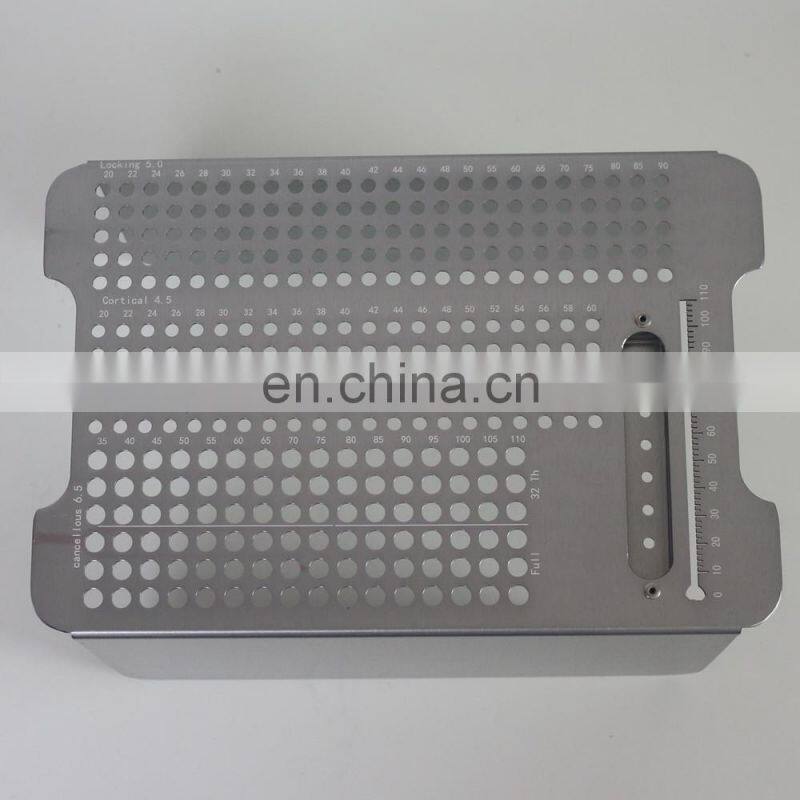 Large Fragment Locking Screw Box Orthopedic Implant Surgical Instruments