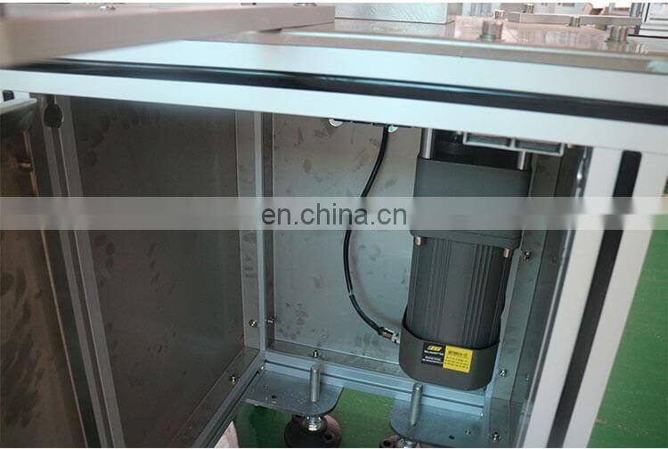 Factory Bottle Unscrambler Turntable Rotary Table with Labeling Machine