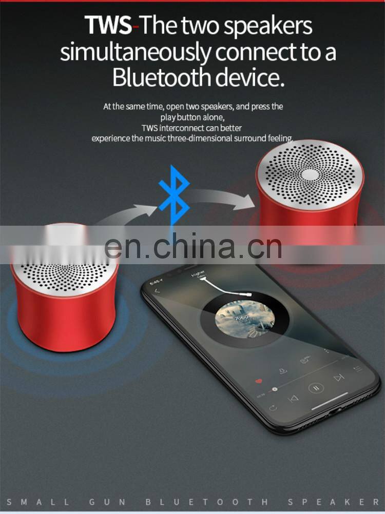 Mini Portable Wireless Sound Blue tooth Speaker