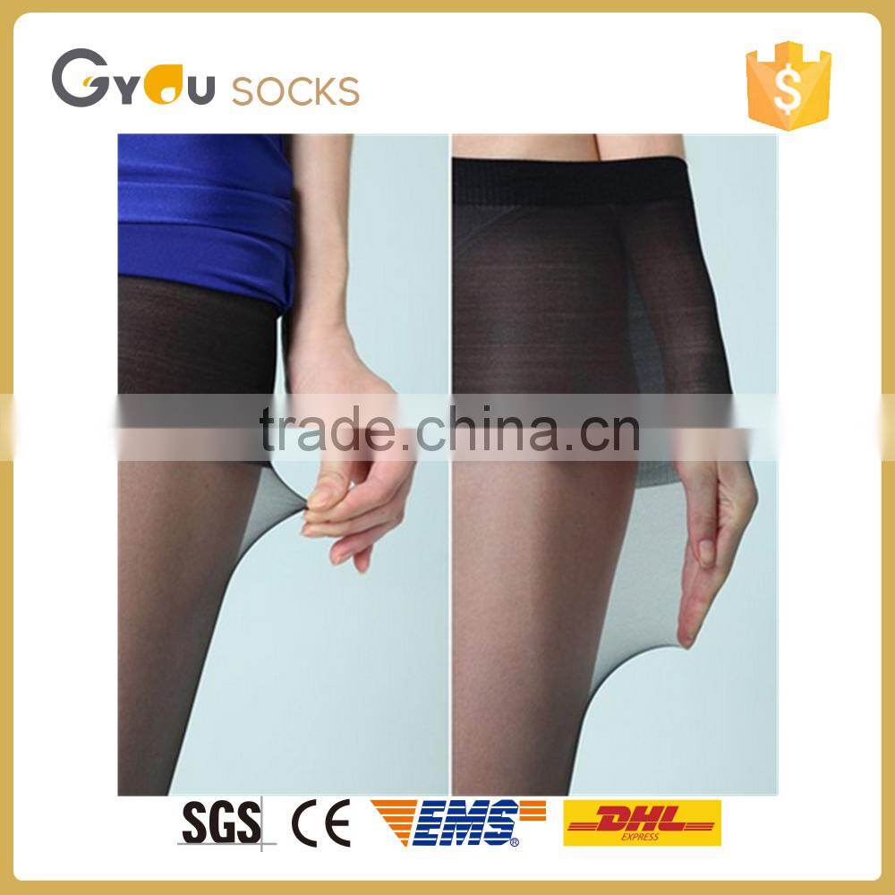 Women's Control Top 12 Den All Sheer Toe silk stockings Tights Panty Hose