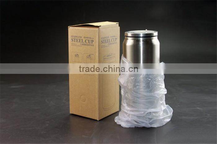 High Quality Funny DIY White 350ml Stainless Cola Bottle