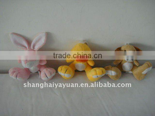 10cm big foot animasl soft toy
