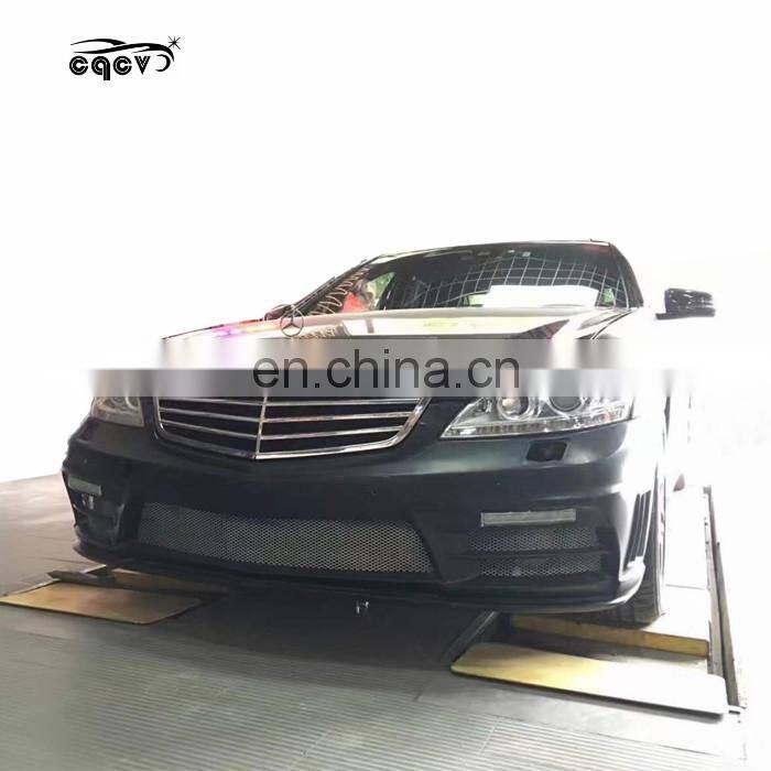 High quality PP material AG E63 stye  body kit for Mercedes Benz E class w213 front bumper rear bumper and side skirts