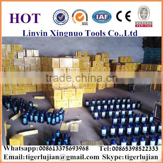 2016 arrival hot selling in China famous brand name Xingnuo 3-ton capacity car hydraulic blue hydraulic jack