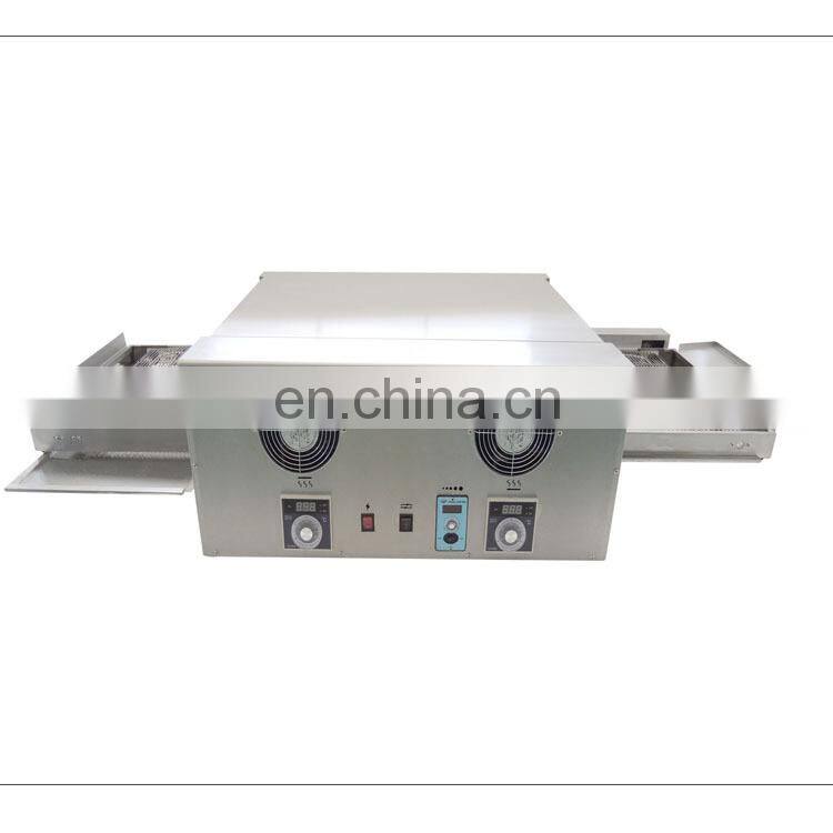 commercial electric conveyor belt pizza oven