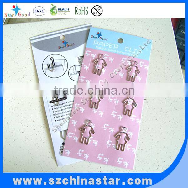 Customized trade gift paper clip germany stationery