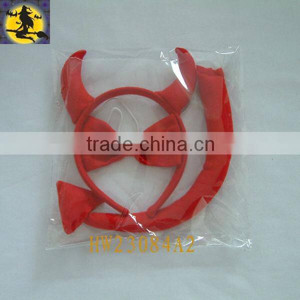 Black Plush Cat Headband Set for Sexy Party Girl