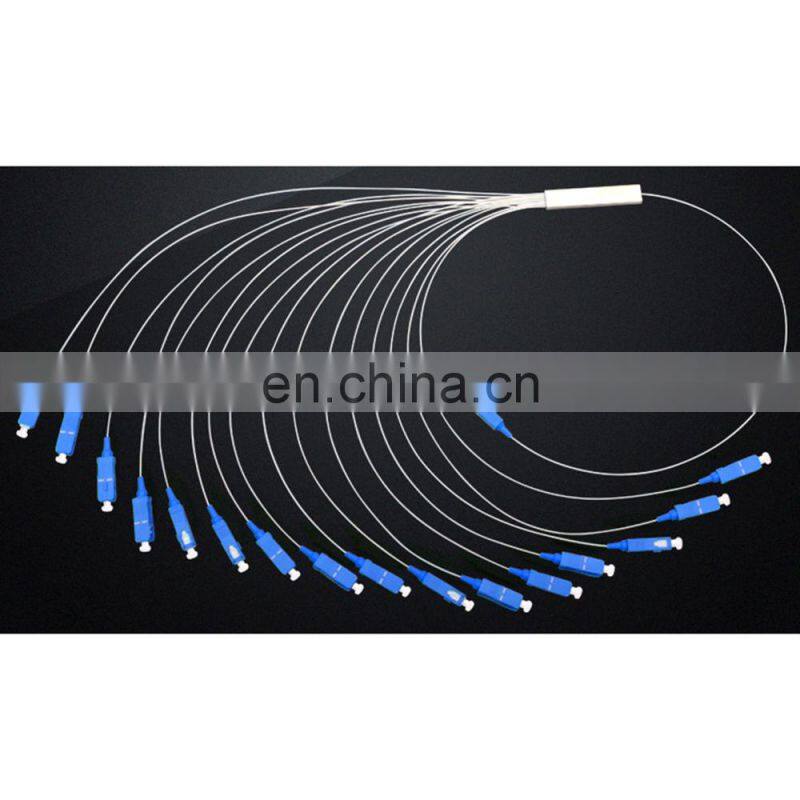 MT-1080-SC 1*16 FTTH PLC Corning Optical Fiber Splitter With SC A/PC Connector