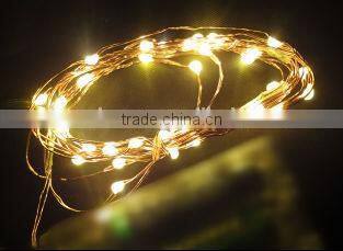 led copper wire string lights of fancy design