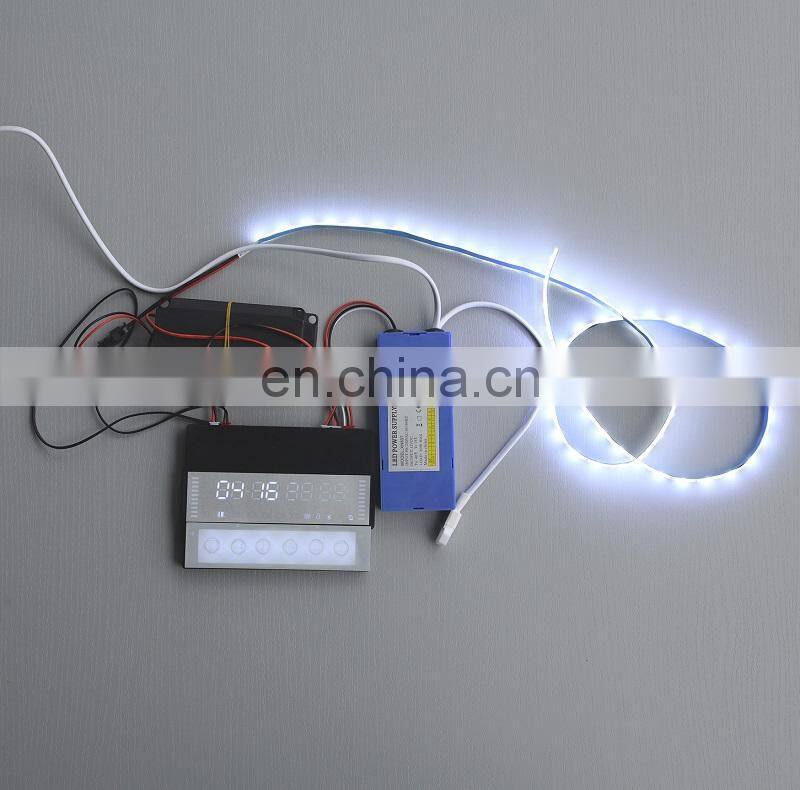 Sensor touch Switch six keys For Mirror Light defogger time display bluetooth speaker Control with driver