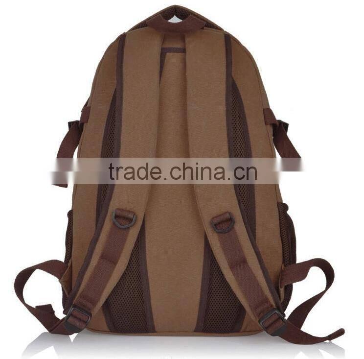 canvas high quality backpack bag