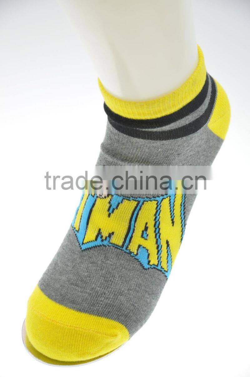Boys comic ankle socks. 3 - Pack. Superhero Design