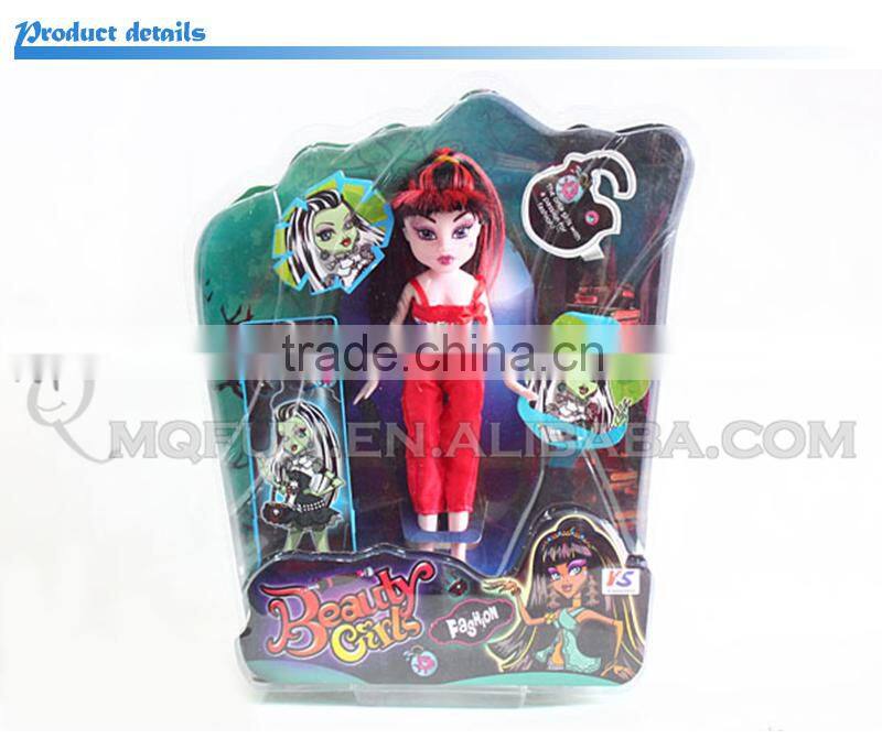 Mini Qute 30 cm kawaii beautiful American Latex vampire girls kid fashion Plastic doll educational toy accessories NO.YS2012-9B