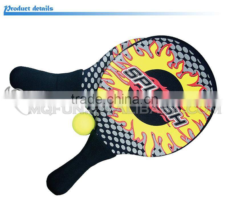 MINI QUTE Outdoor Fun & Sports Summer light kids funny beach plastic beach tennis racket bat racquet ball games NO. WMB10408