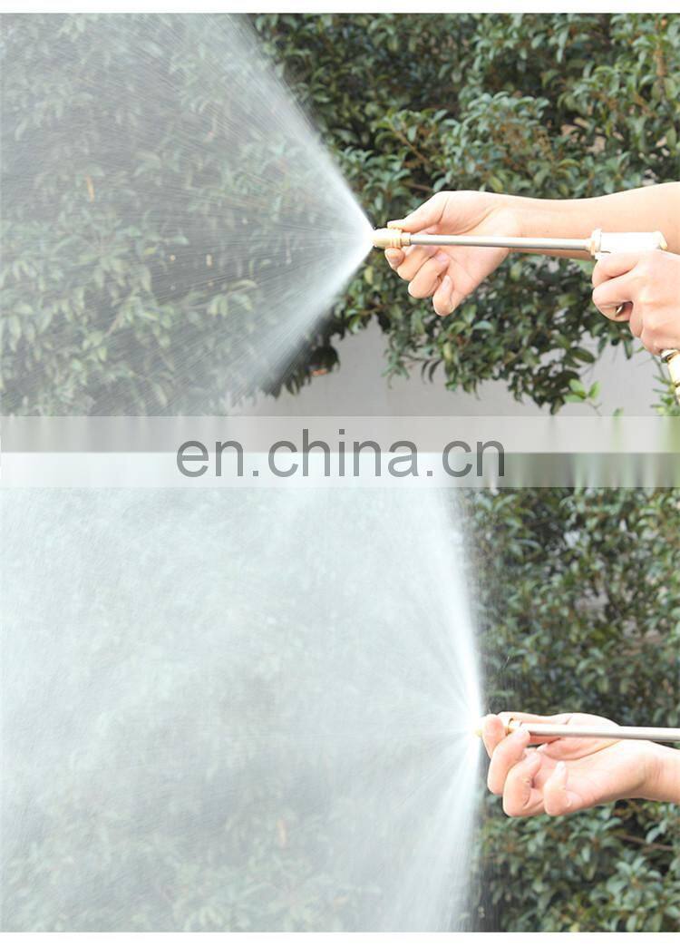 Metal Water Spray Gun Car Washer Cleaner Garden Hose Water Gun Sprinkler Foam Water Gun For The Garden