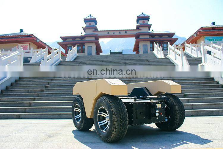 New technical support robot platform 4 wheel robot chassis