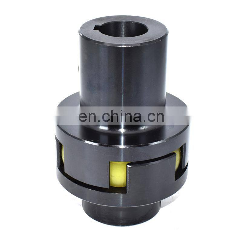 pu rubber flexible elastic spider claw flexible couplingsjaw resilient couplings for jaw bush shaft coupler with spiders
