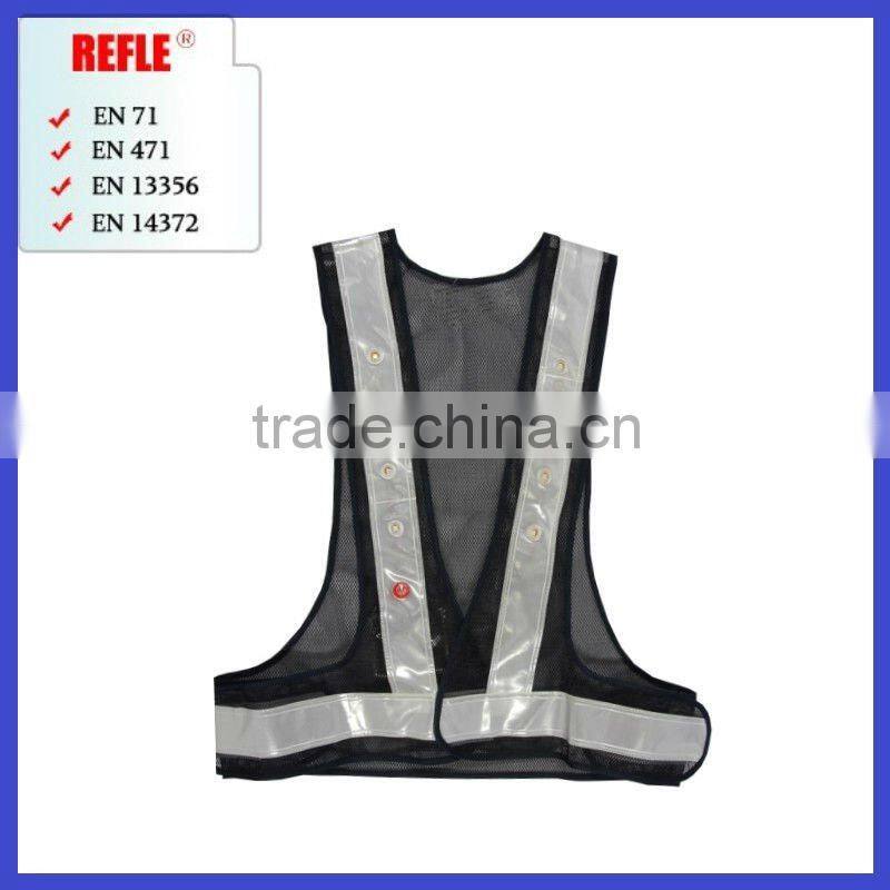 2014 LED Transparent reflective vest
