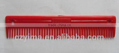 plastic long mane&tail comb for horse grooming