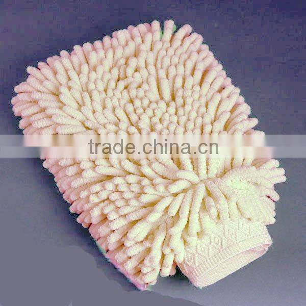 Chenille car washing gloves