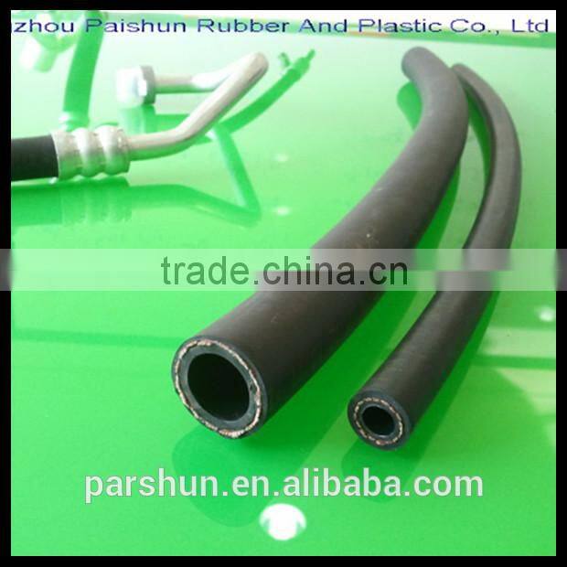 Black color fabric-reinforced 35 bar 8mm car air conditioning hose for car use