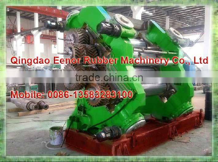 rubber products making machine/four roll rubber calender