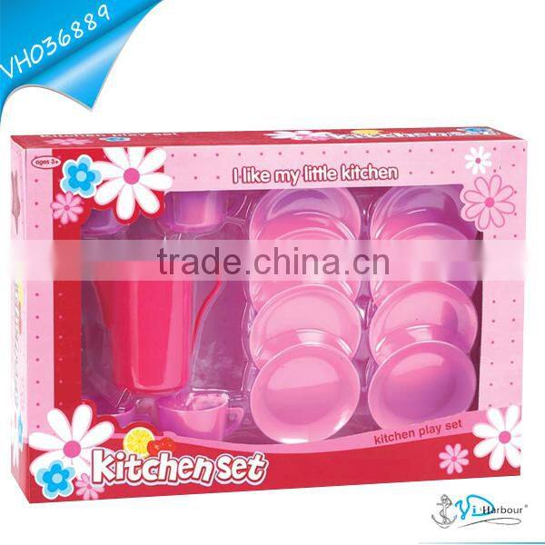Kitchen Tea Pot With Cup And Saucer Toy Set