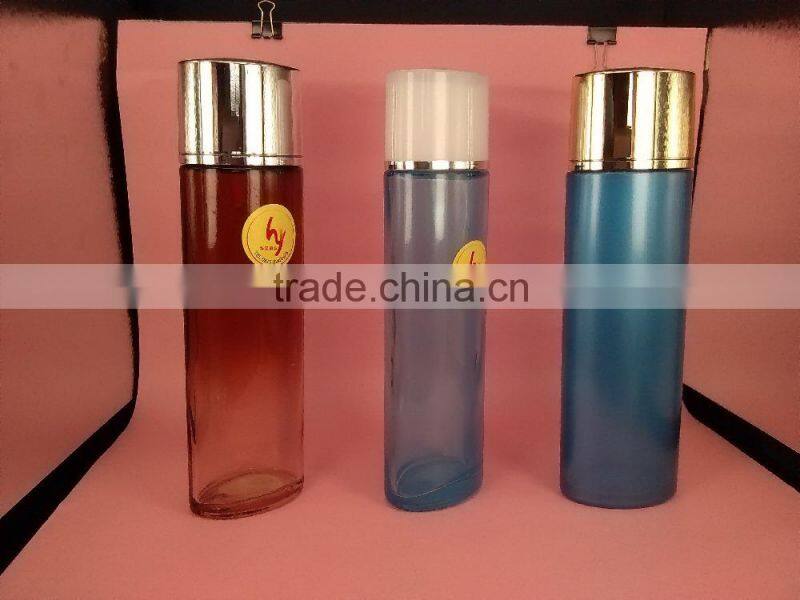 Various color high quality glass bottle set series